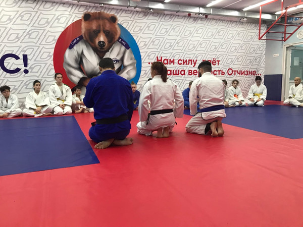 В Деме прошел семинар по теме «Удушающие приемы. Shime waza. Choking techniques».