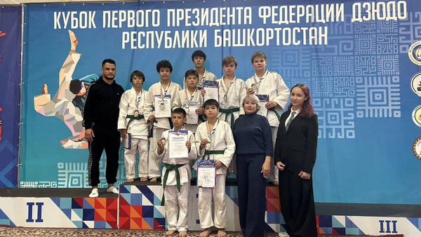 Восемь медалей в копилке дзюдоистов Центра единоборств "Дёма" на Кубке первого Президента Федерации дзюдо РБ